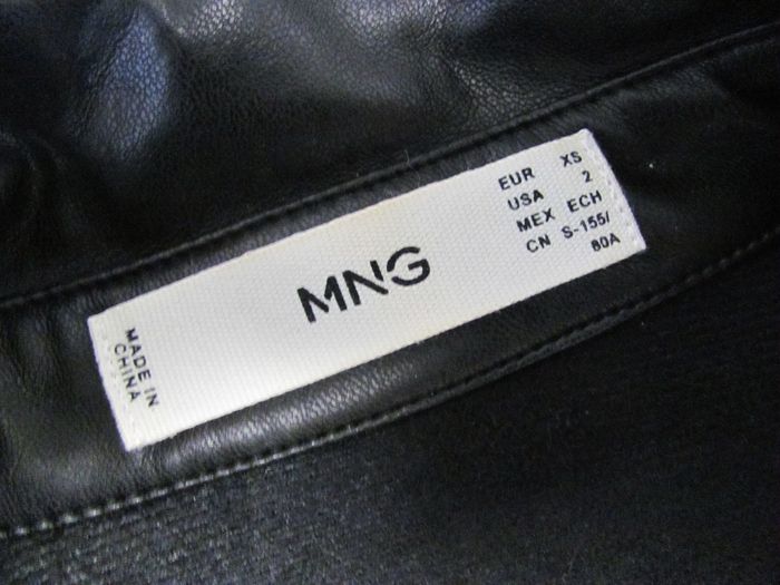 Robe Stylée & Design MNG Simili Cuir - photo numéro 6