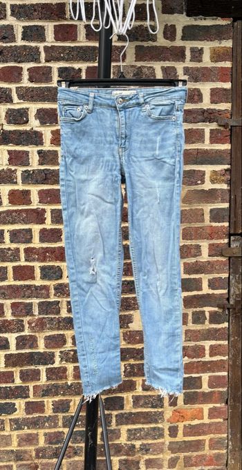 🩵 Jean bleu clair "Dream of us" Jennyfer – Taille 34/XS