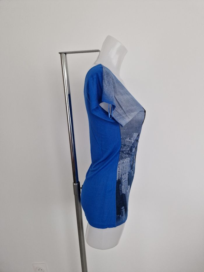 Haut bleu à inscription New York, Jennyfer - photo numéro 5