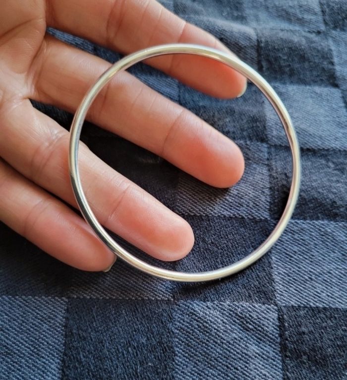 Jonc en argent 925 - photo numéro 4