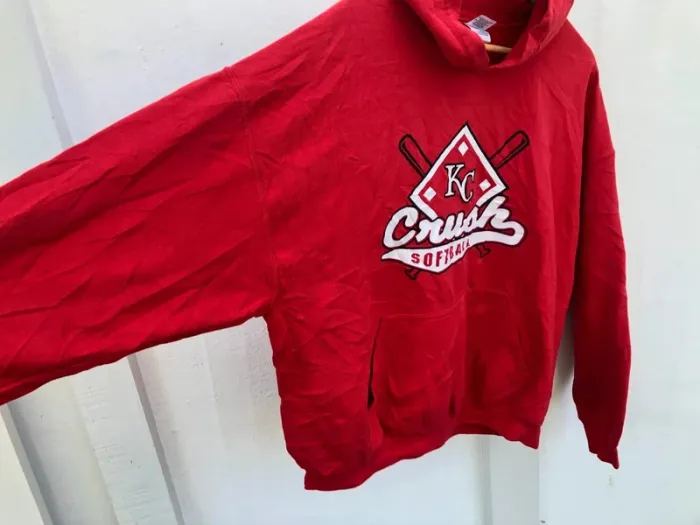 Gildan Hoodie sweater US sport KC Crush Softball mens XL - photo numéro 6