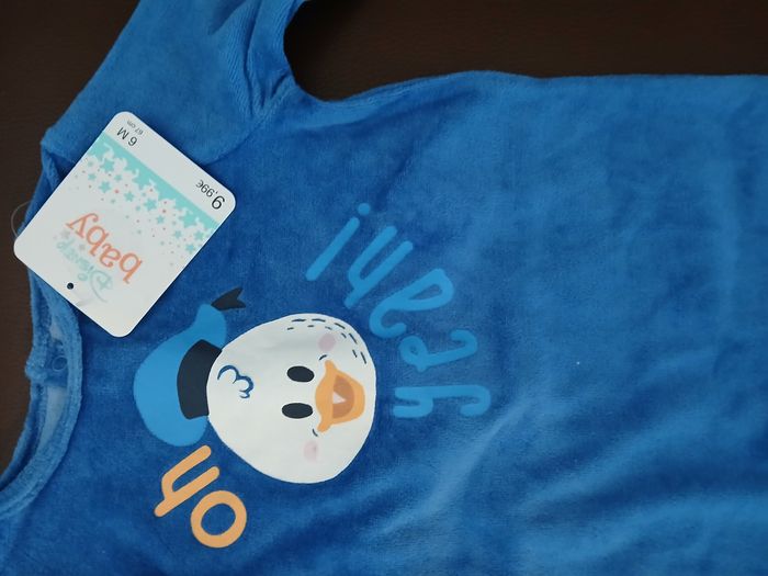 pyjamas en velours garcon donald disney 6 mois - photo numéro 2