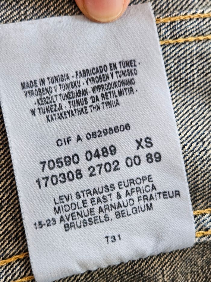 Veste Levi's XS TBE - photo numéro 9