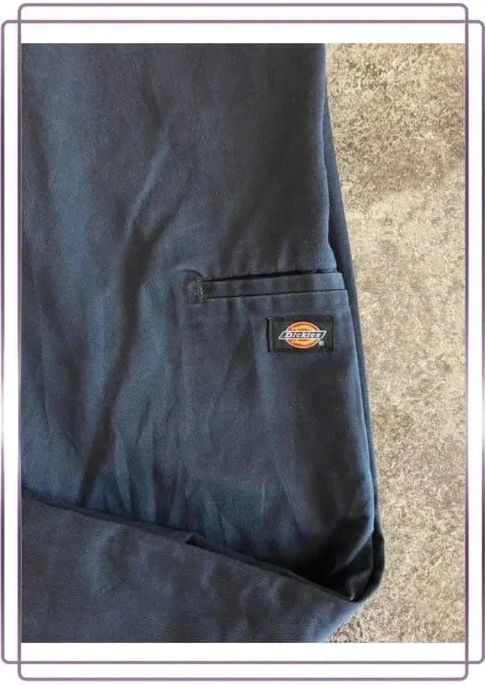 Chino bleu marine homme Dickies 32x32 Men navy blue chinos Pantaloni uomo Marineblaue Chinos Herren - photo numéro 4