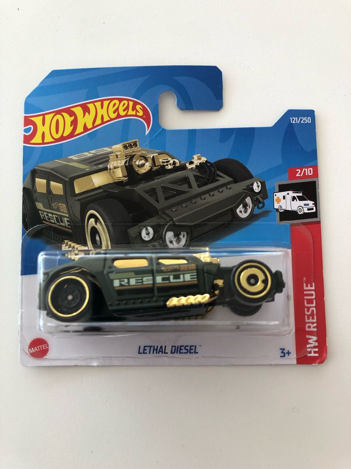 Miniature hot wheels lethal diesel