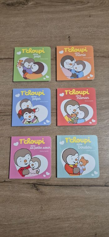 Lot livres T'choupi