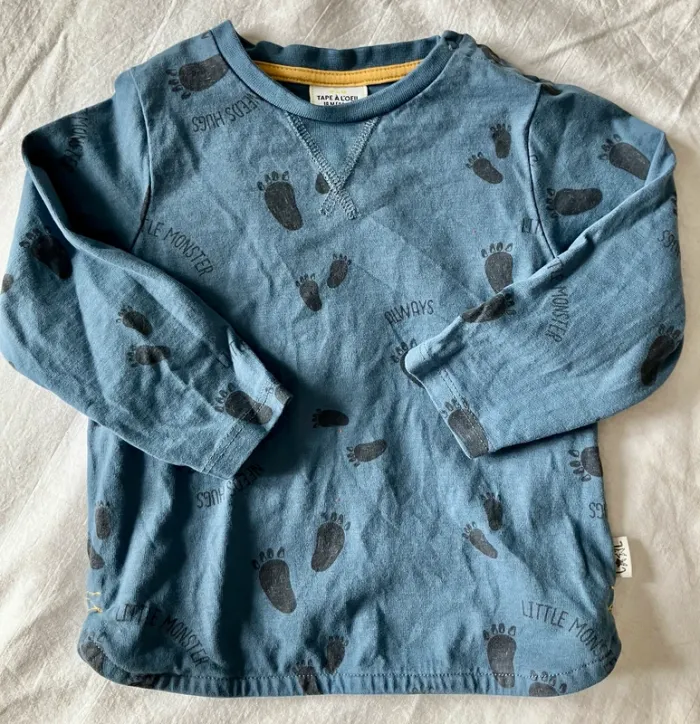 Lot de 5 t-shirt manches longues - photo numéro 4