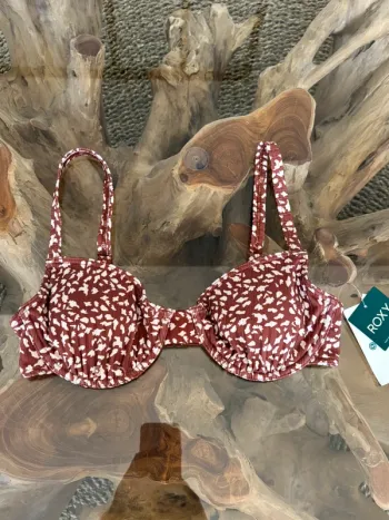 Haut de maillot de bain Roxy marron