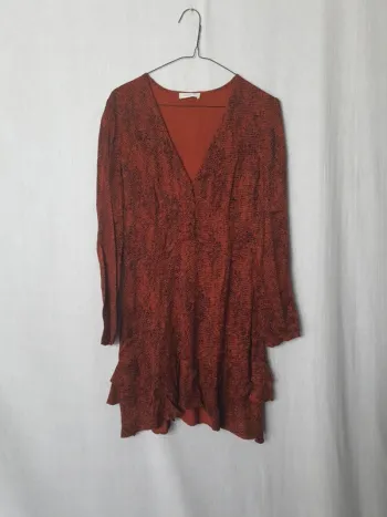 Robe effet python kookai