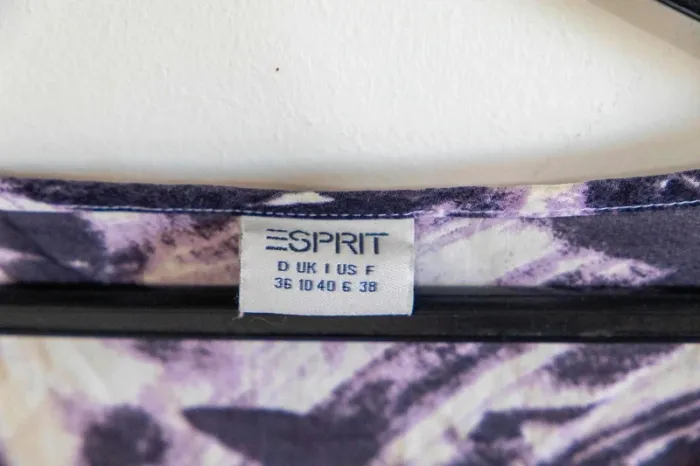 C50 blouse Lila Esprit M - photo numéro 3