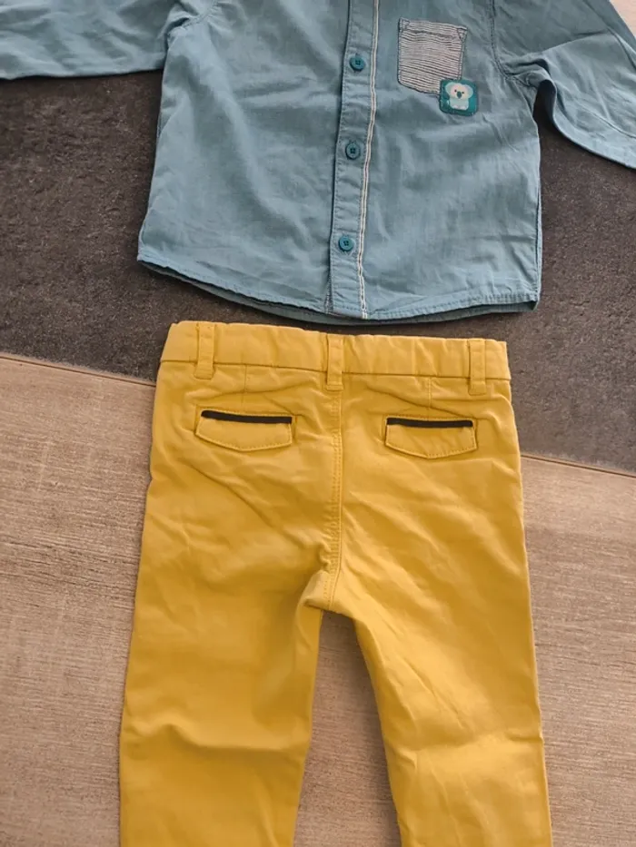 Ensemble 3 pièces garçon 12 mois obaibi - photo numéro 8