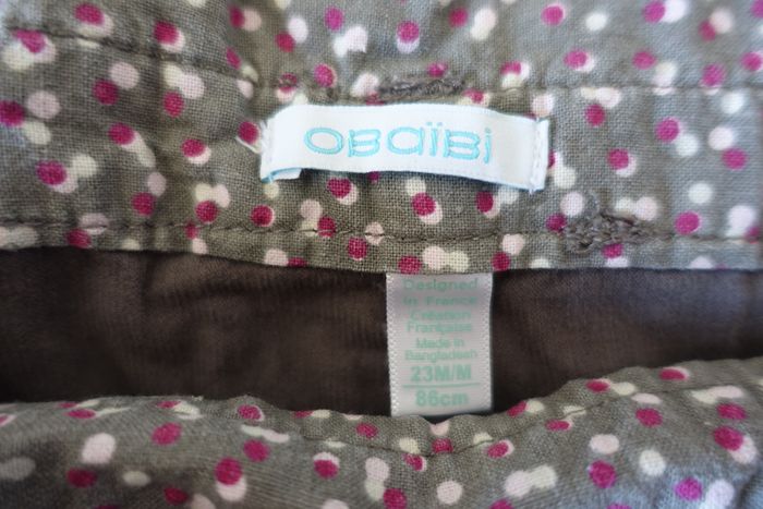 Salopette velours bébé fille 23 mois - photo numéro 6