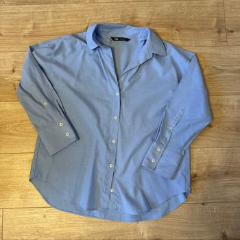 Chemise Zara Bleu