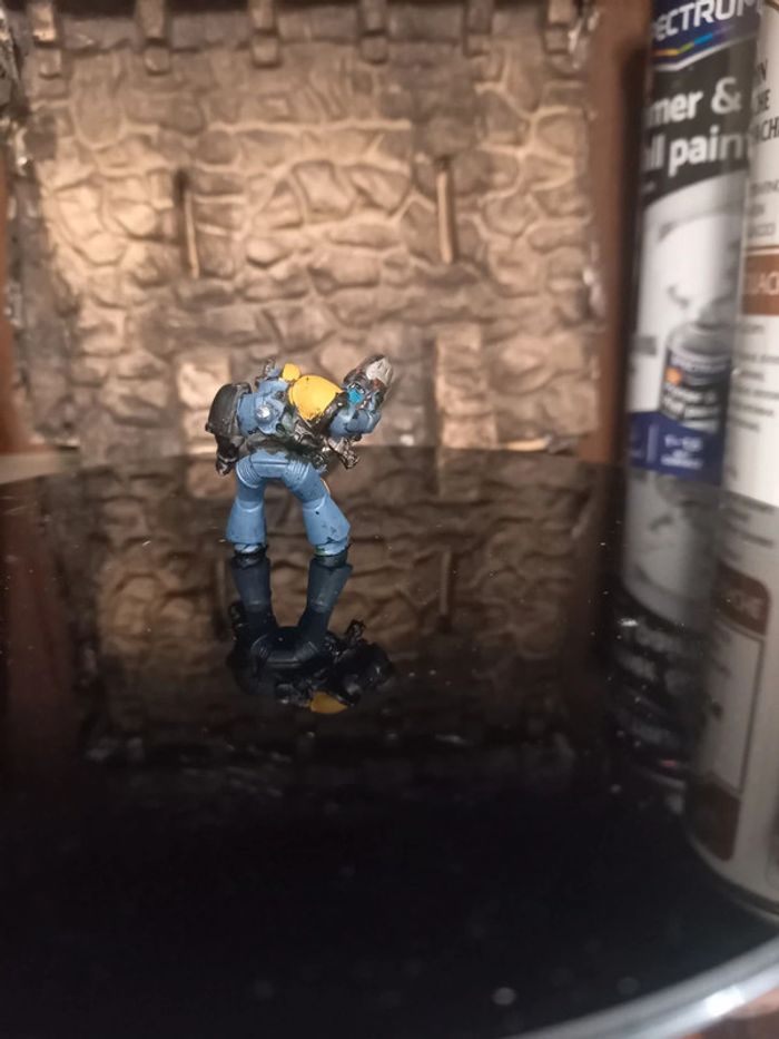 Metal space marines biker avec plasma warhammer - photo numéro 3