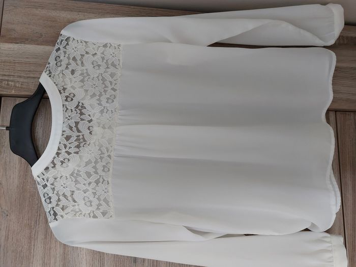 Blouse Blanche manches longues - photo numéro 3