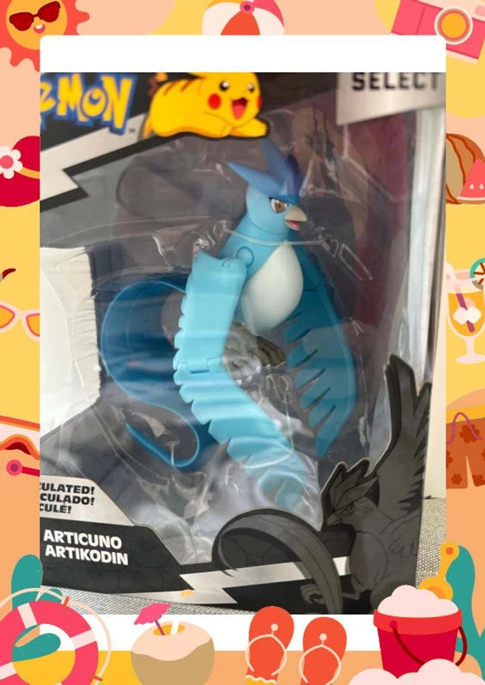 Figurine Pokémon arrikodin géante collector + support - photo numéro 3