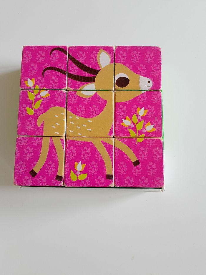 Cubes en bois coco & cie Djeco - photo numéro 3