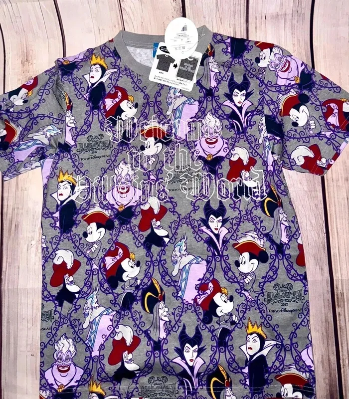 T-shirt Disney Halloween vilains Tokyo Disneyland unisexe - photo numéro 12
