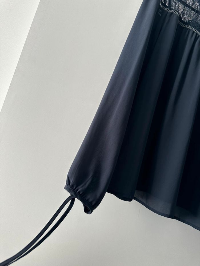 Haut fluide bleu - photo numéro 2