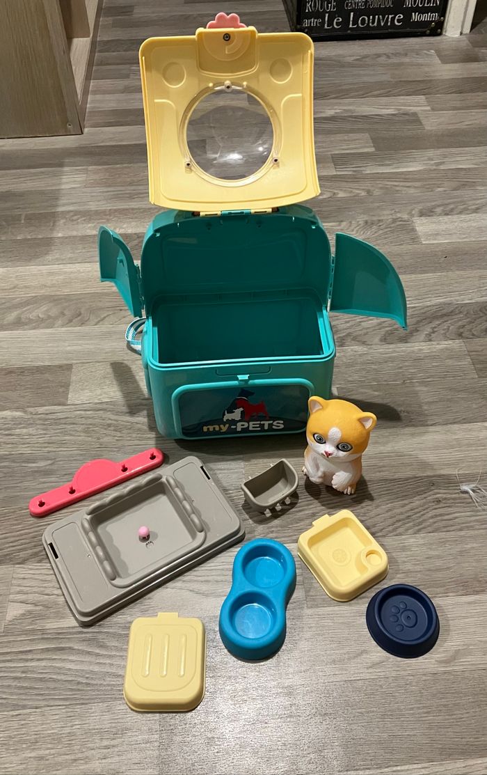 Sac à dos avec chat - photo numéro 2