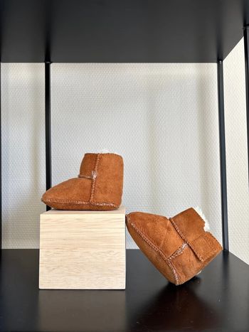 Chausson fourré bébé naissance