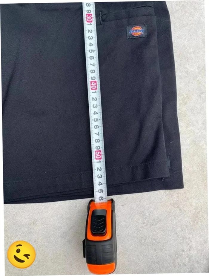 Short Dickies jeans W28 FR38 Bleu Homme Men #SHO53 - photo numéro 3