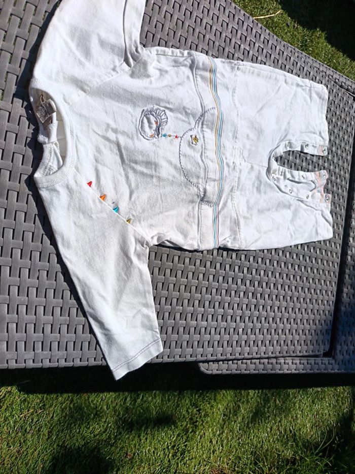 Pyjama grenouillère combinaison sans pied taille 3 mois - 62 cm - photo numéro 7
