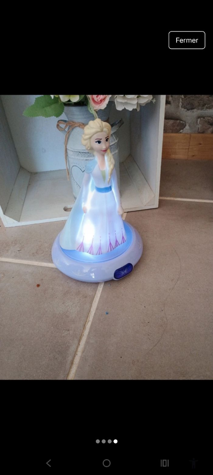 Lampe reine des neiges - photo numéro 3