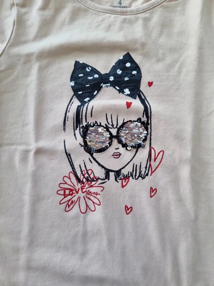 Tee-shirt manches longues  Taille 4 ans - photo numéro 5
