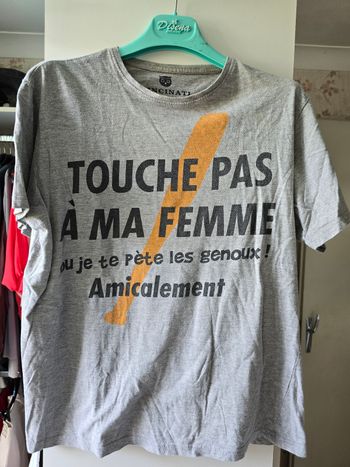 T-shirt avec inscription