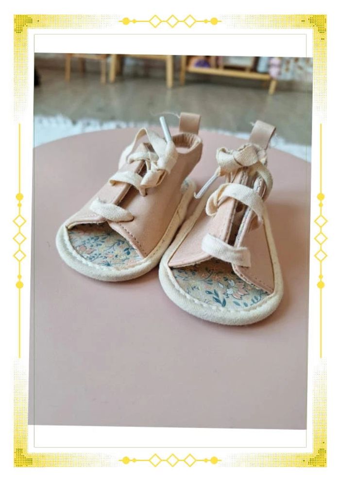 Sandales irisées bébé fille 6-9mois - photo numéro 6