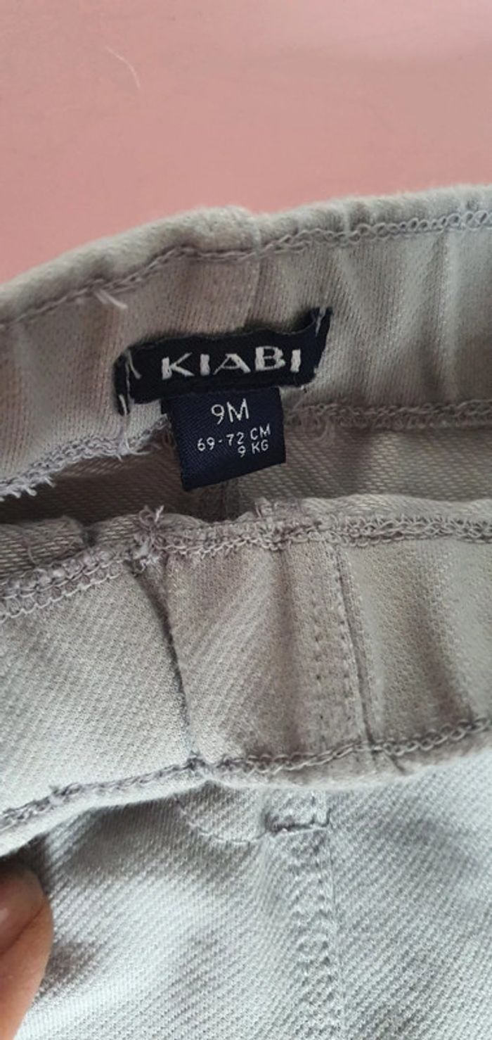 Legging gris 9 mois kiabi - photo numéro 3