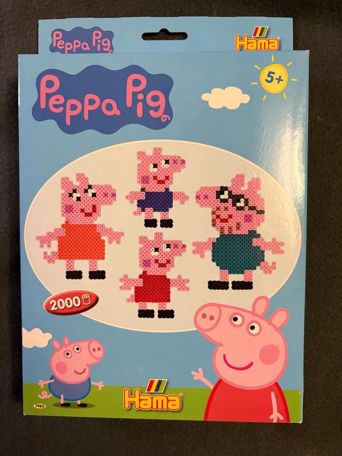Hama 7965 - Taille Midi - Boite Petit modèle Peppa pig - photo numéro 3