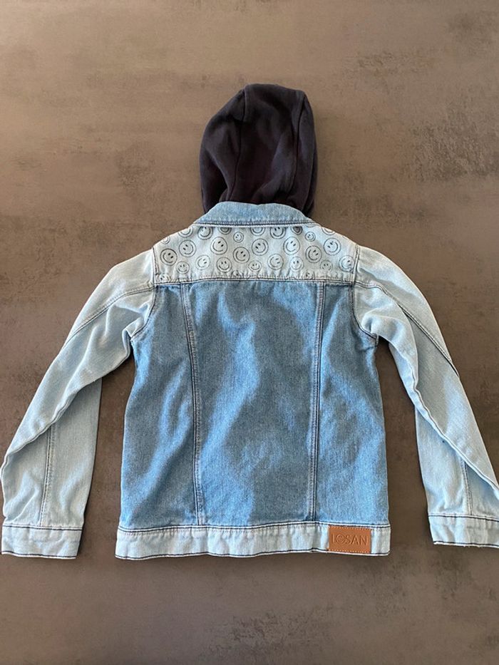 Veste en jean’s avec capuche taille 6 ans Losan - photo numéro 3