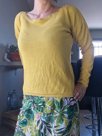 Pull jaune