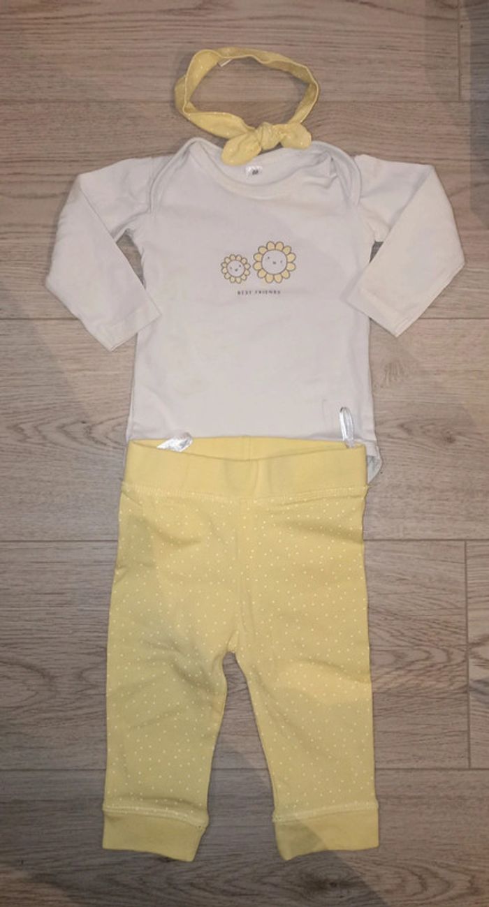 Ensemble bébé fille best Friends 4-6 mois zeeman