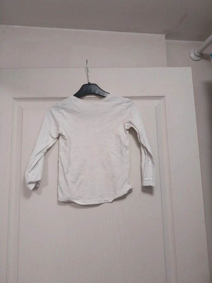 Tee-shirt manche longue fille 5 ans In extenso - photo numéro 2