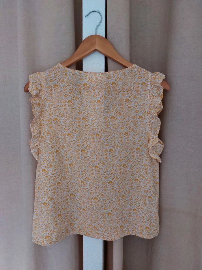 Blouse légère en coton motif fleuri - photo numéro 3
