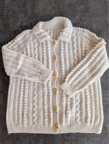 Cardigan tricot Irlandé