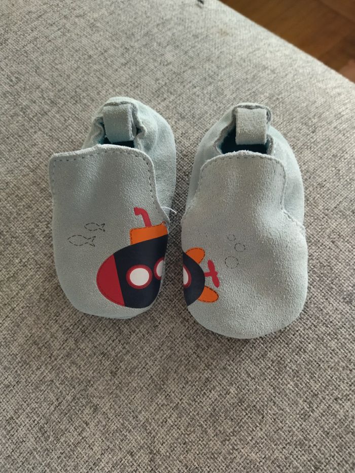 Chaussons 100%cuir - photo numéro 2
