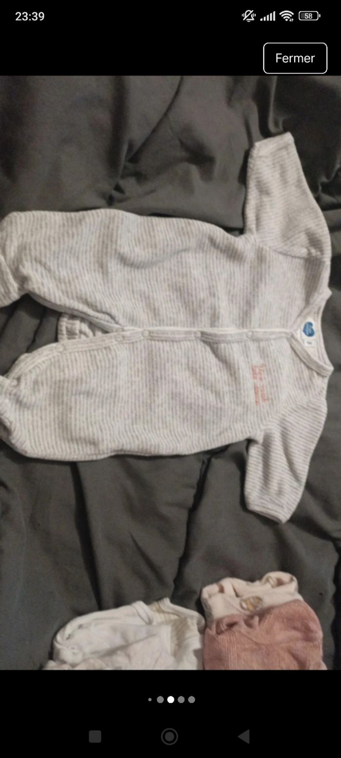 Lot de pyjama bébé fille