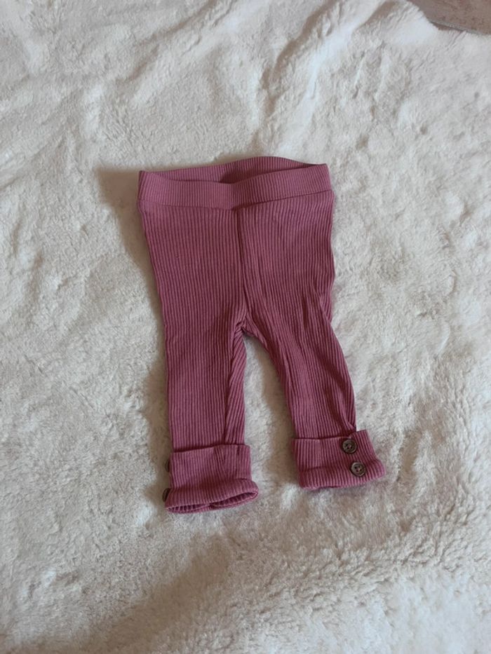 Legging rose 1 mois