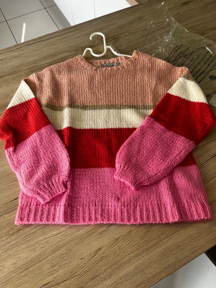 Pull tricolore neuf - photo numéro 5