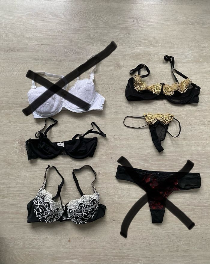 Lot lingerie