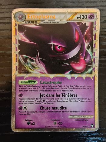 Carte Pokémon Ectoplasma 94/102