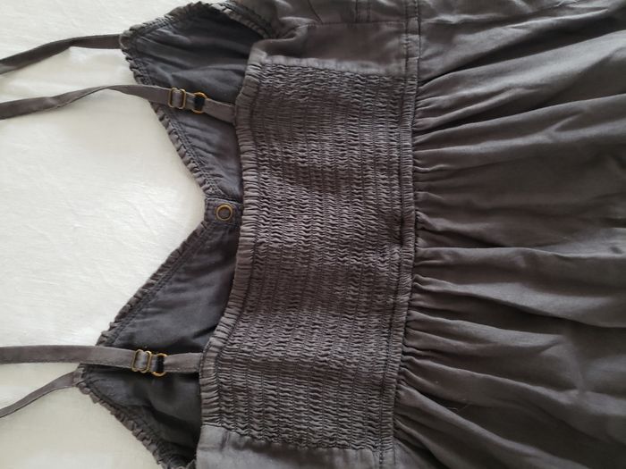 Robe grise été à bretelles - photo numéro 4