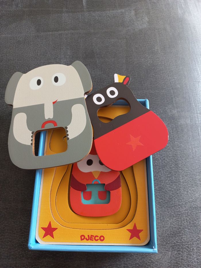 Jeu Leo & co 1an djeco puzzle - photo numéro 3