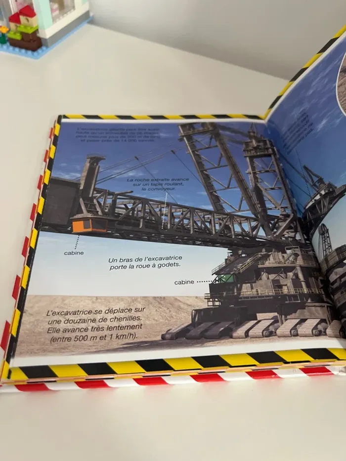 Livre l’imagerie des engins de chantier - photo numéro 3