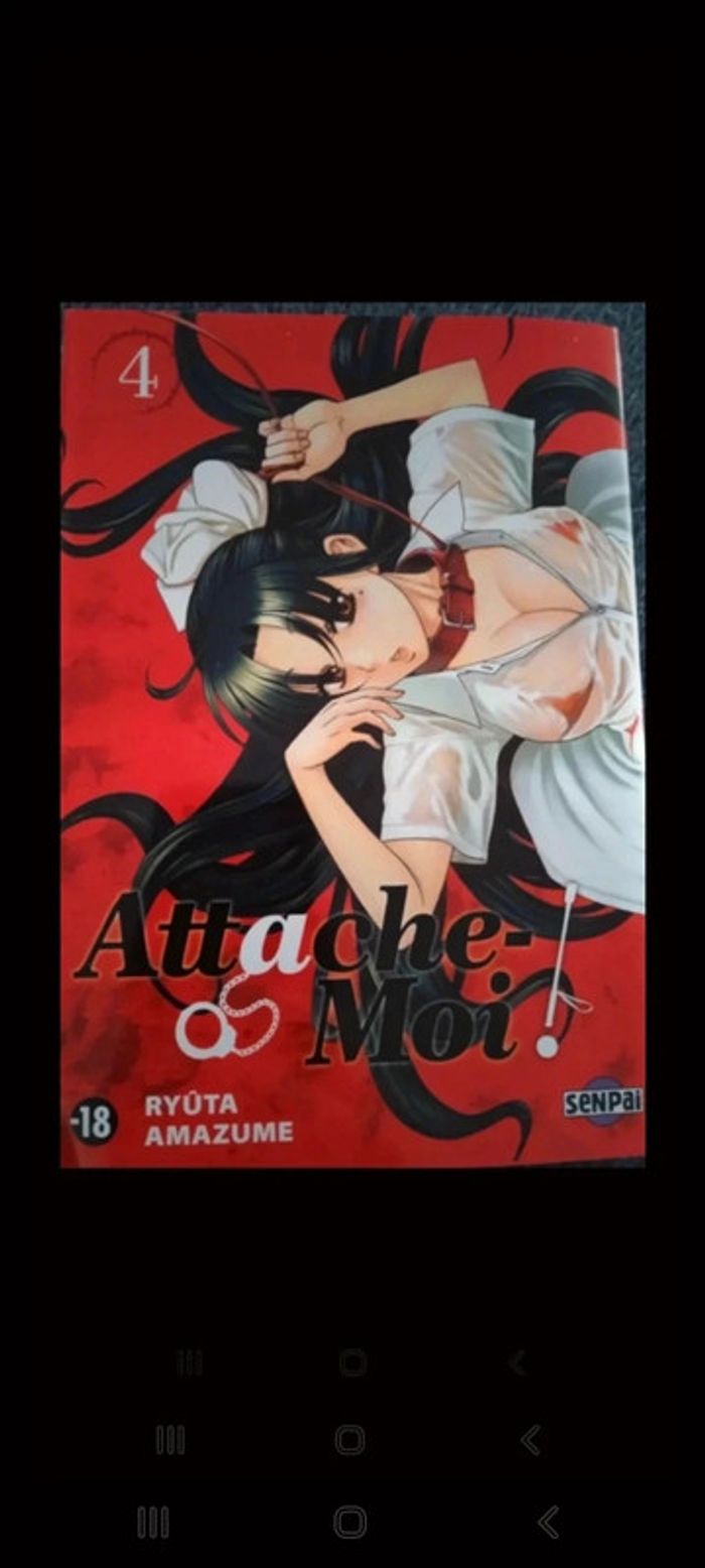 Manga Attache Moi Tome 4. Ryûta Amazume