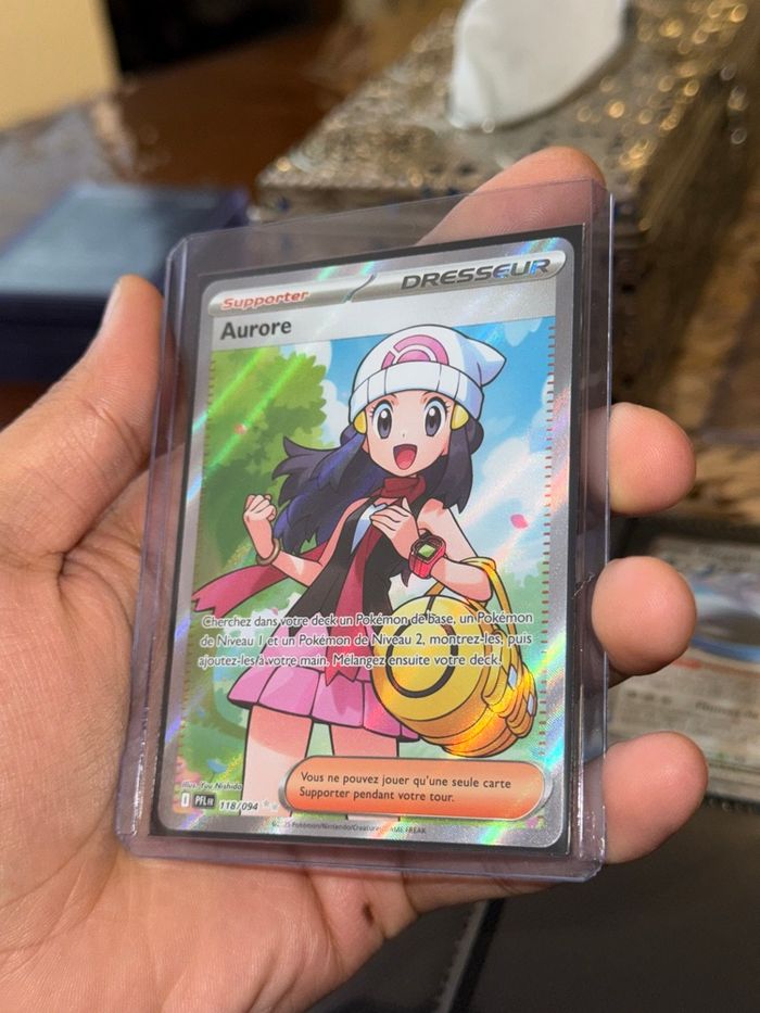 Pokémon Aurore Full art 118/094 Flammes fantasmagoriques - ME.02